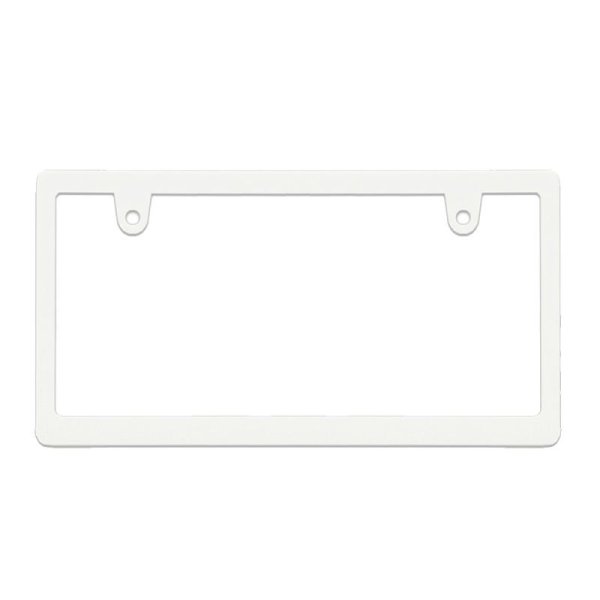 画像2: 艶消しホワイト　無地　スリムタイプ　１０枚セット (2)