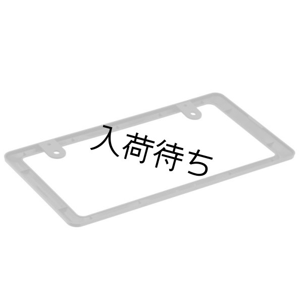 画像4: 【純正タイプ】NanoSight ナンバーフレーム グロスブラック 10枚セット (4)